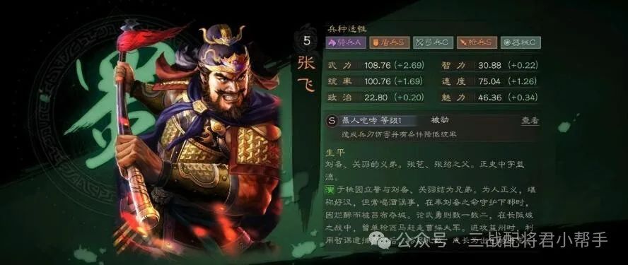 三国志：张飞必玩T0阵容丨100%稳赢满红皇马枪，完爆桃园关关速攻枪!